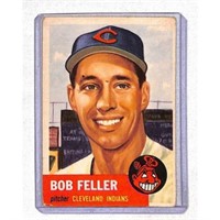 1953 Topps Bob Feller Vg