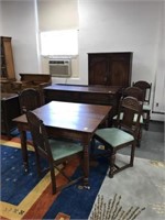 Refractory Oak dining room set