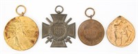 IMPERIAL WWI GERMAN HONOR MEDALS CROSS & MEDALS