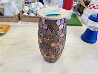 Pennies Candle Holder