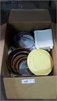 Box of kitchenware