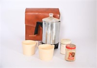 Vintage KoffeeKit- Percolator, Freeze Dried Coffee