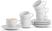 NEW 12Pcs Tea Cups and Saucers Set