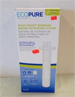 ECOPURE MAIN FAUCET DRINKING WATER FILTRATION.....