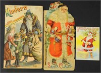 THREE HARD TO FIND SANTA CLAUS BOOKS