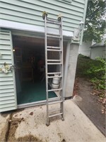 16' Aluminum extension ladder