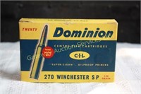 Dominion 270 Winchester 130gr SP Bullets