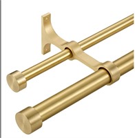 Lwiiom Double Curtain Rod