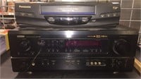 Panasonic VHS Player, Denon AV Surround Receiver