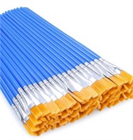 50 Pcs Flat Paint Brushes for Touch Up,