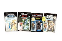 (4) Star Wars Figurines (New in Box)