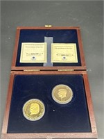 American Mint John F & Jacqueline Kennedy Coin Set