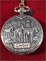 Cowboy Pocket Watch in Pouch