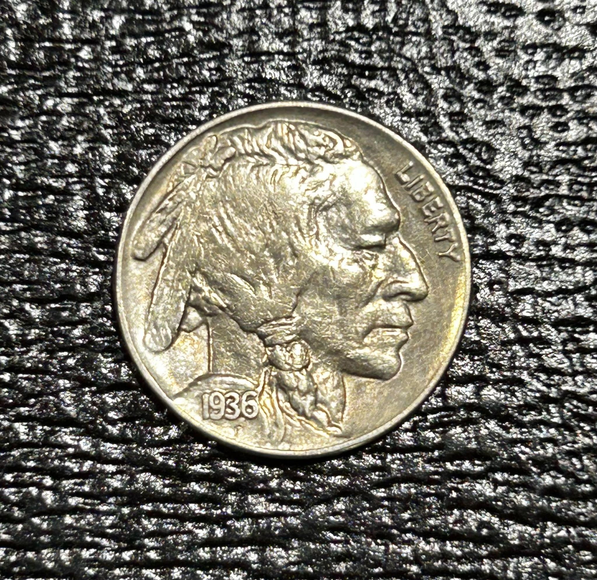 U.S 1936-P 1936 Buffalo Nickel AU/BU