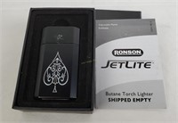 New Ronson Jetlite Butane Torch Lighter