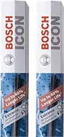 BOSCH 22A22B ICON Beam Wiper Blades - Driver and