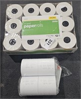 4 Rolls 2 1/4" Cash Register Paper, & 12 Rolls NIB