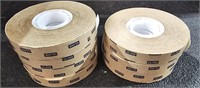 7 Rolls "ULINE"  3/8" Tape, 3 Rolls Fiber Tape,