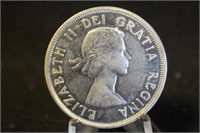 1955 Canada Silver Dollar