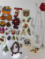 Halloween and Christmas jewelry