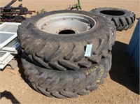 (2) Titan & Armstrong 14.9 x 34 Tires w/ Rims #