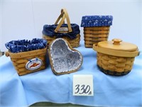(5) Longaberger Baskets