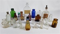 Glass Bottles Vintage Assortment