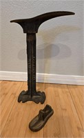 St. Louis Cobbler's Cast Iron Shoe Stand Anvil