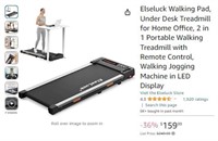 B2758 Elseluck Walking Pad Under Desk Treadmill