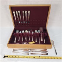 6- Place +/- Nobility Plate Silverware Set