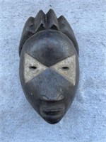 African Wood Carved Tribal Mask