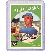 1959 Topps Ernie Banks High Grade