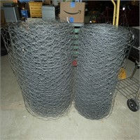 (2) Large Rolls of Chicken / Pea Wire