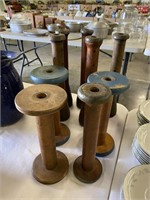 Wooden Sewing Spools