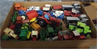Lot of Small Metal Tractors