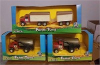 Lot of 3- Farm Toys (Never Been Opened)