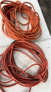 3 extension cords, 2 50 ft 1 25 ft, one needs