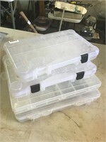 4 storage trays great for fishing or crafts