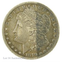 1879-S Silver Morgan Dollar 3rd Rev