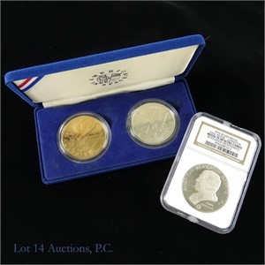 U.S. Mint Silver Commemorative Sets (2)