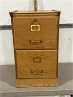 WOOD FILE CABINET