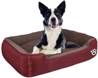 $24 Medium Dog Bed, Super-Soft, Anti-Slip