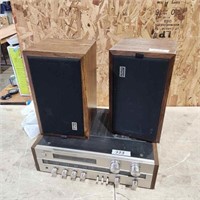 Sony STR-V3 Receiver w 2 PSB Speakers