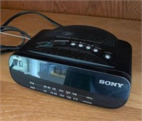 Sony Alarm Clock - Works