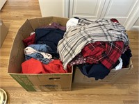 2 Large Boxes of Clothes. From 18-3X