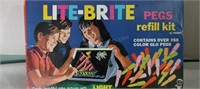 Lite Brite Pegs Refill Kit