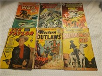 Lot of 6 Comic Books Western Outlaws Durango Kid