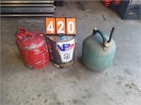 SAFETY GAS CAN, VP FUEL & PLASTIC KERO CAN