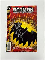 Autograph COA Batman Dark Knight #117 Comics