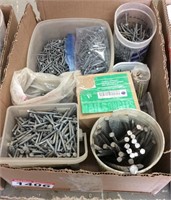 Assorted Spikes & Nails & Screws